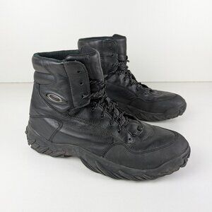 Oakley SI Tactical Boots Leather Black Size 14 Elite Special Forces Shoes Combat